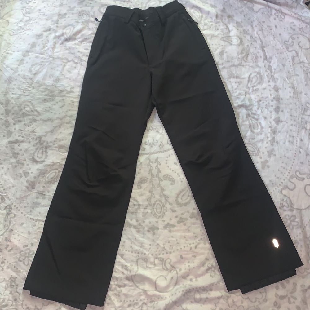 NWT Free Country Softshell Black Ski/Snowboard Pants Sz S